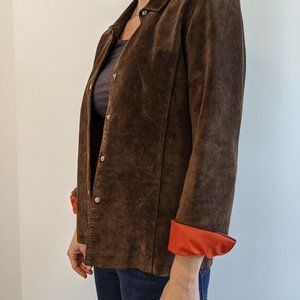 Brown Suede Jacket